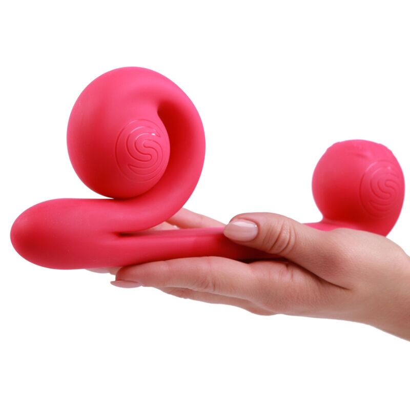 SNAIL VIBE - vibromasseur multiaction rose