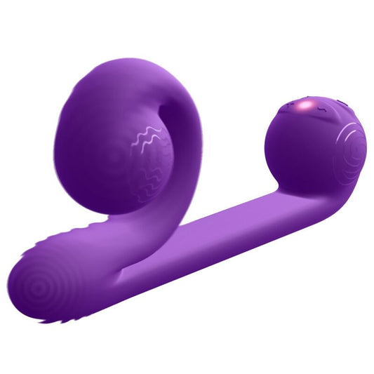 SNAIL VIBE - vibromasseur multiaction violet