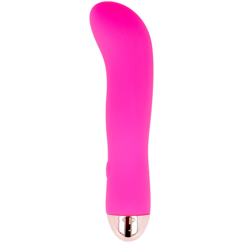 DOLCE VITA - vibromasseur rechargeable deux rose 7 vitesses