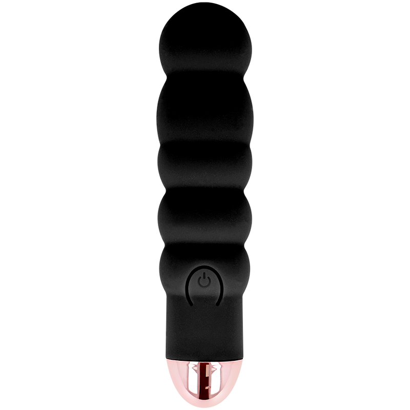 DOLCE VITA - vibromasseur rechargeable six noir 7 vitesses