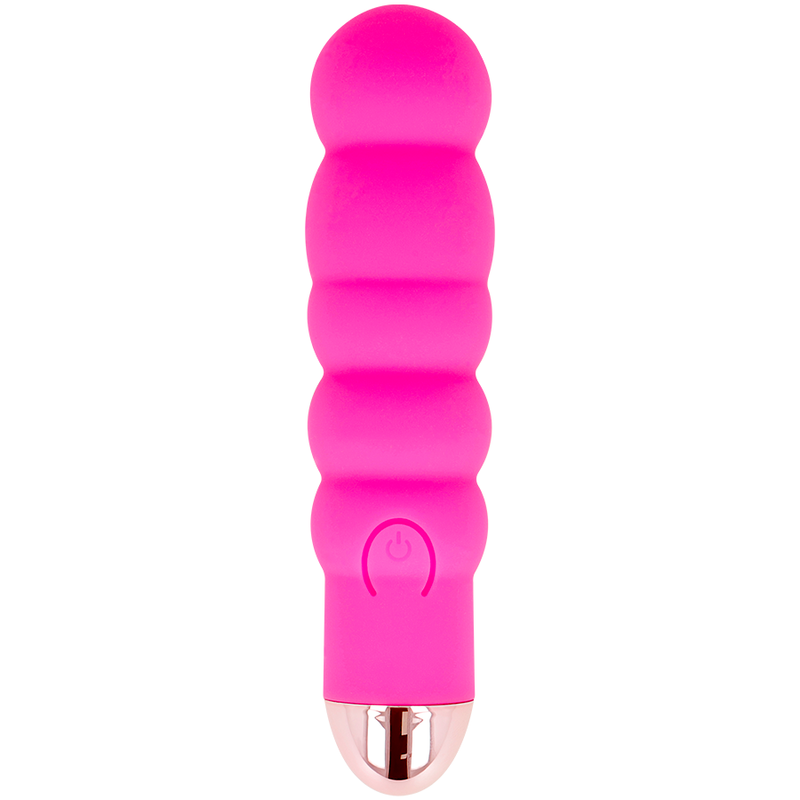 DOLCE VITA - vibromasseur rechargeable six rose 7 vitesses