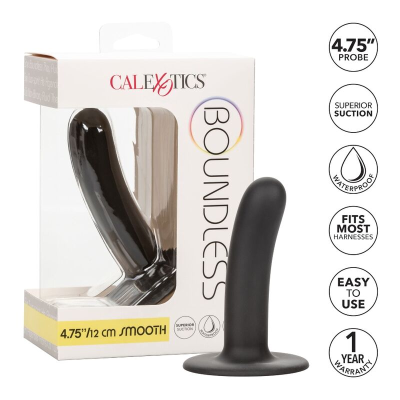 CALEXOTICS - BOUNDLESS DILDO 12 CM COMPATIBLE HARNAIS LISSE