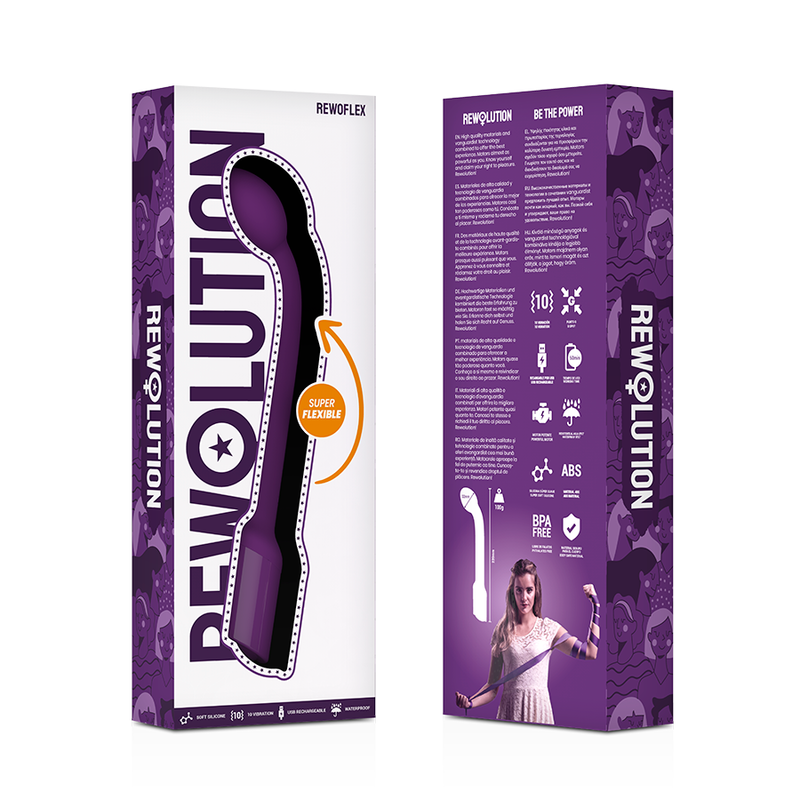 REWOLUTION - REWOFLEX vibromasseur de point G flexible