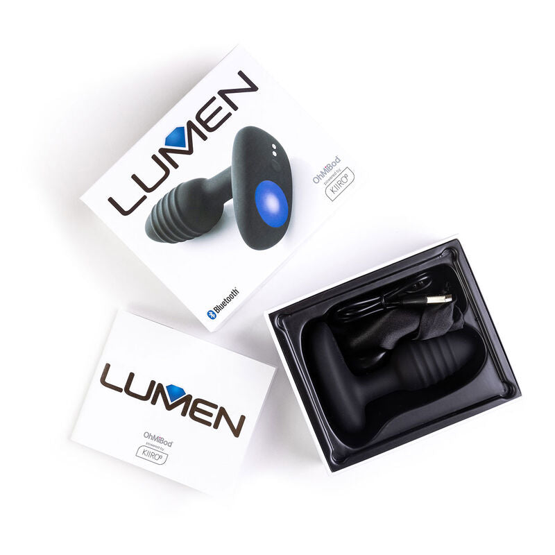 KIIROO - LUMEN plug anal vibrant avec appli