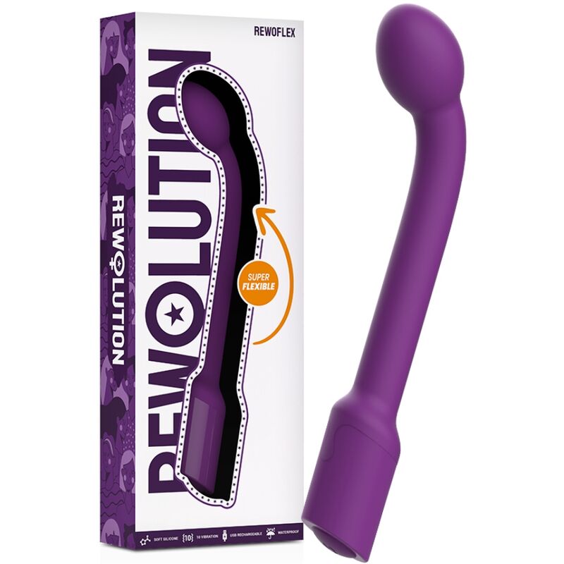 REWOLUTION - REWOFLEX vibromasseur de point G flexible