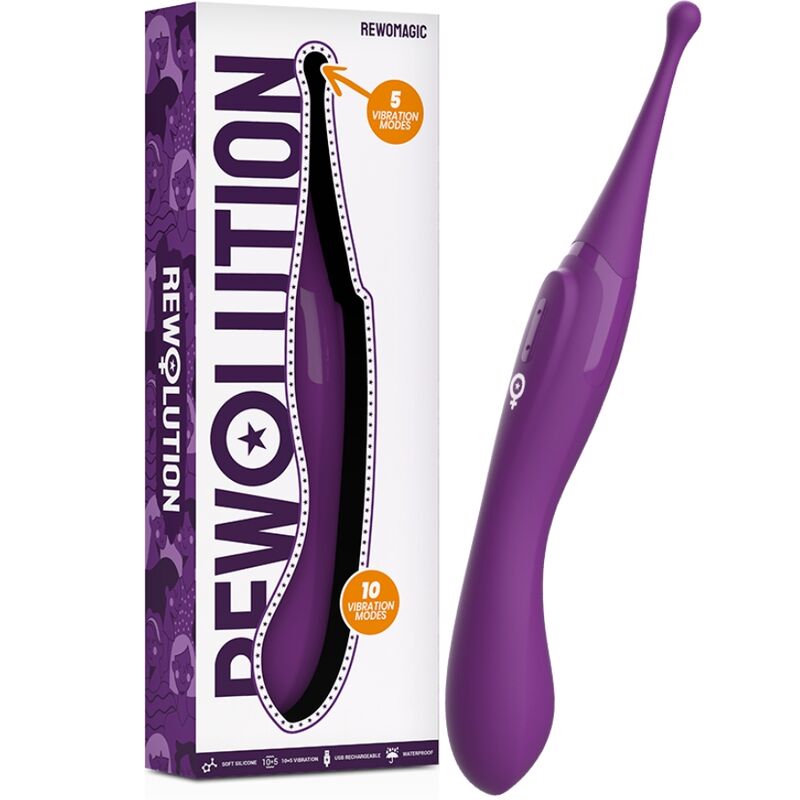 REWOLUTION – REWOMAGIC vibromasseur