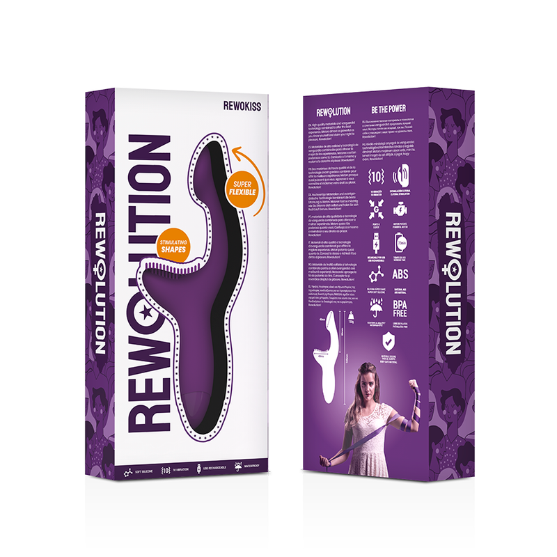 REWOLUTION - REWOKISS vibromasseur point G