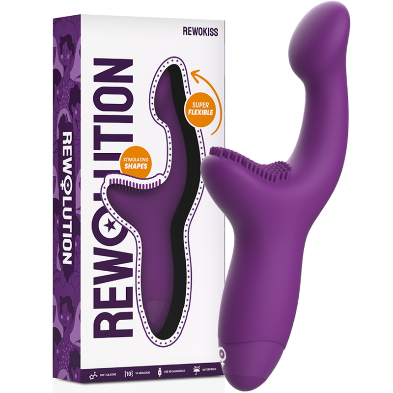 REWOLUTION - REWOKISS vibromasseur point G