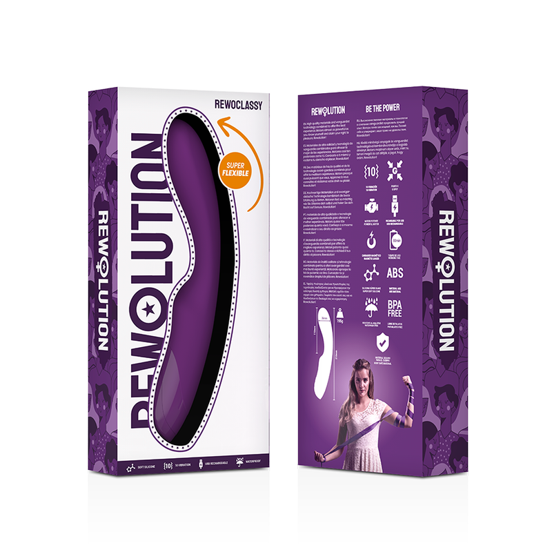 REWOLUTION - vibromasseur souple REWOCLASSY