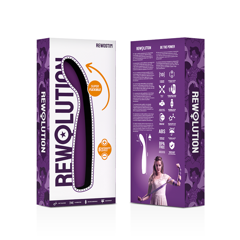 REWOLUTION - vibromasseur souple REWOSTIM