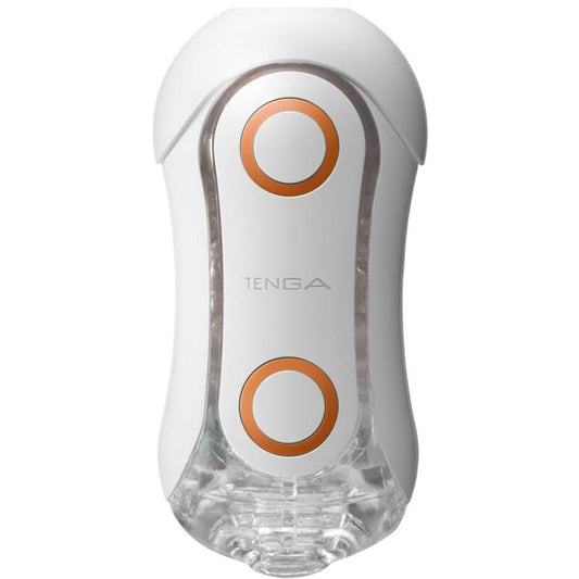 TENGA – masturbateur FLIPORB CRASH blanc et orange