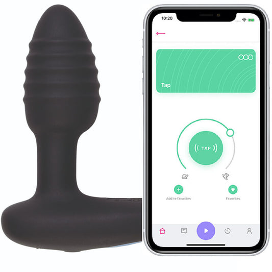 KIIROO - LUMEN plug anal vibrant avec appli