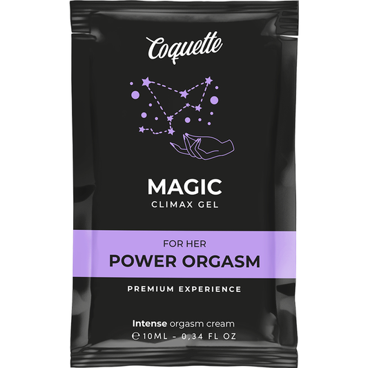 COQUETTE CHIC DESIRE - GEL CLIMAX POCKET MAGIC POUR SON GEL AMÉLIORANT L'ORGASME 10 ML