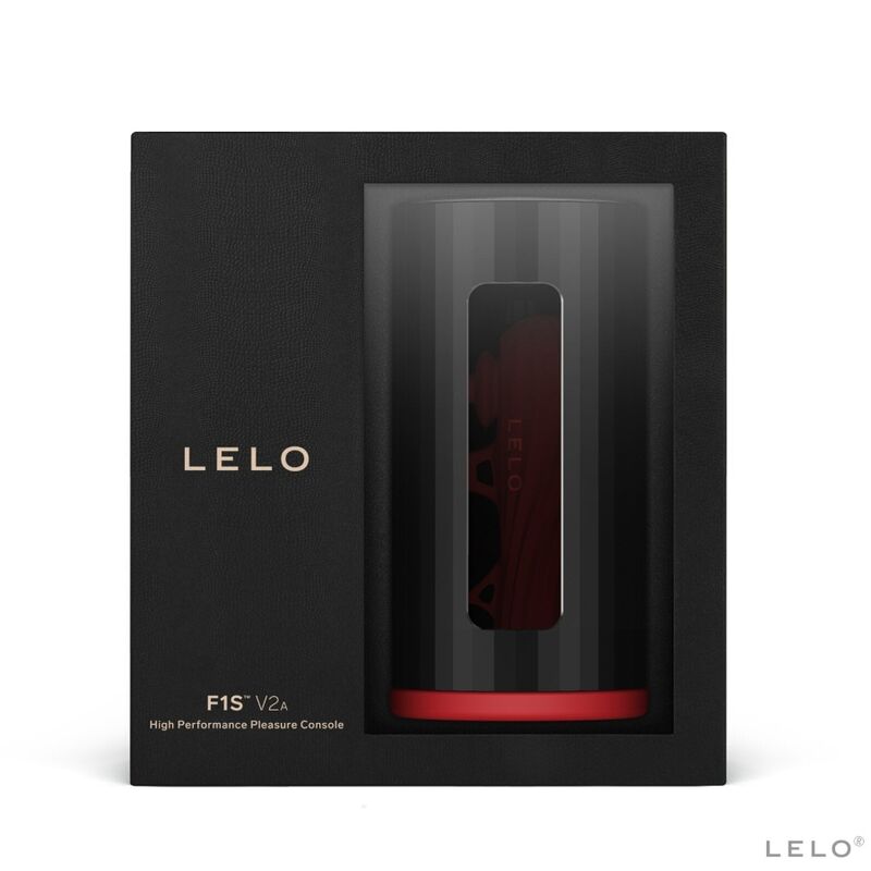 LELO - masturbateur F1S v2 avec appli rouge - noir