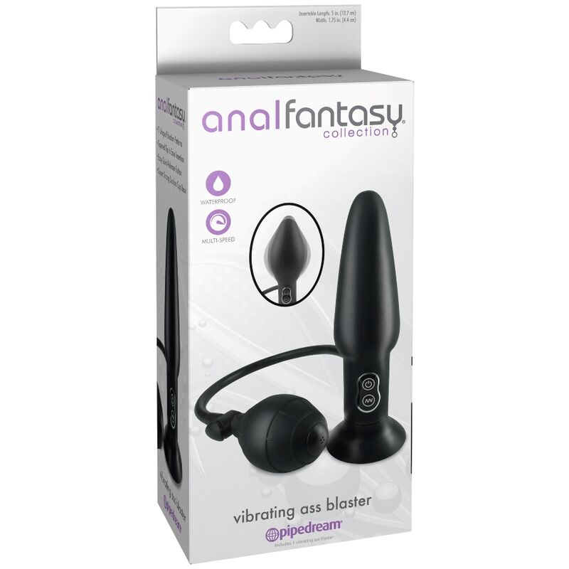 ANALFANTASY - plug anal vibrant gonflable plug anal