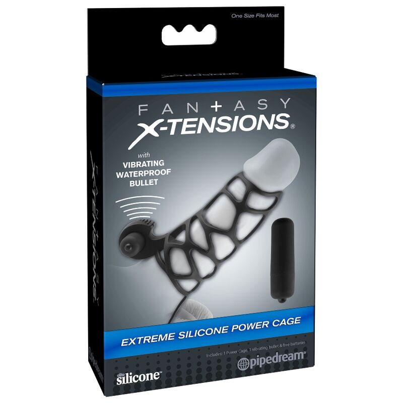 FANTASY - XTENSIONS extension de pénis, cage en silicone