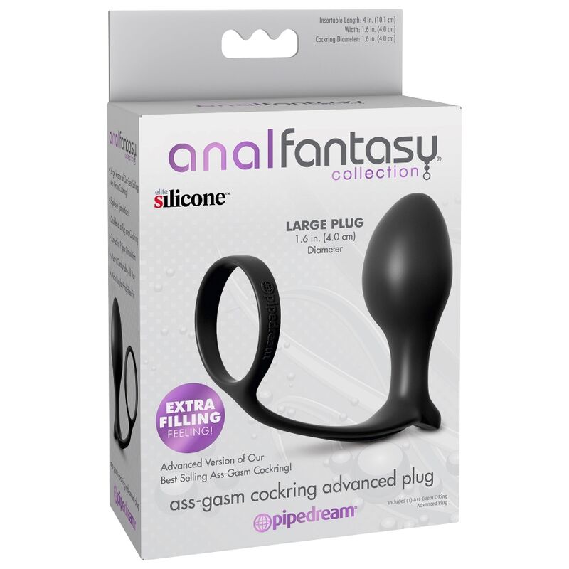 ANALFANTASY – ASS-GASM anneau avec plug anal