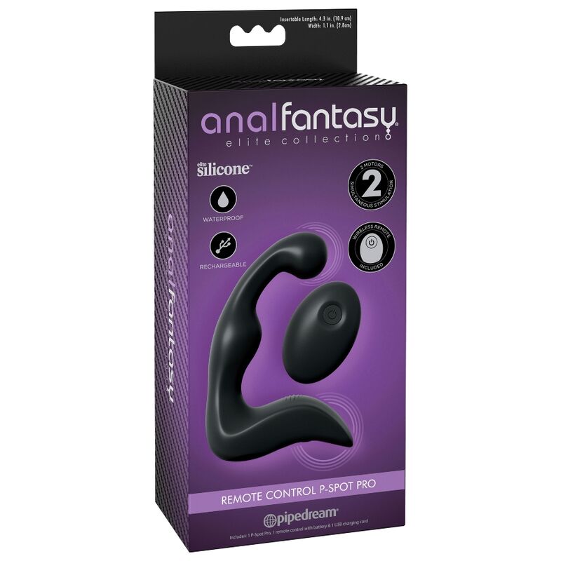 ANAL FANTASY – plug anal vibrant télécommandé P-SPOT PRO