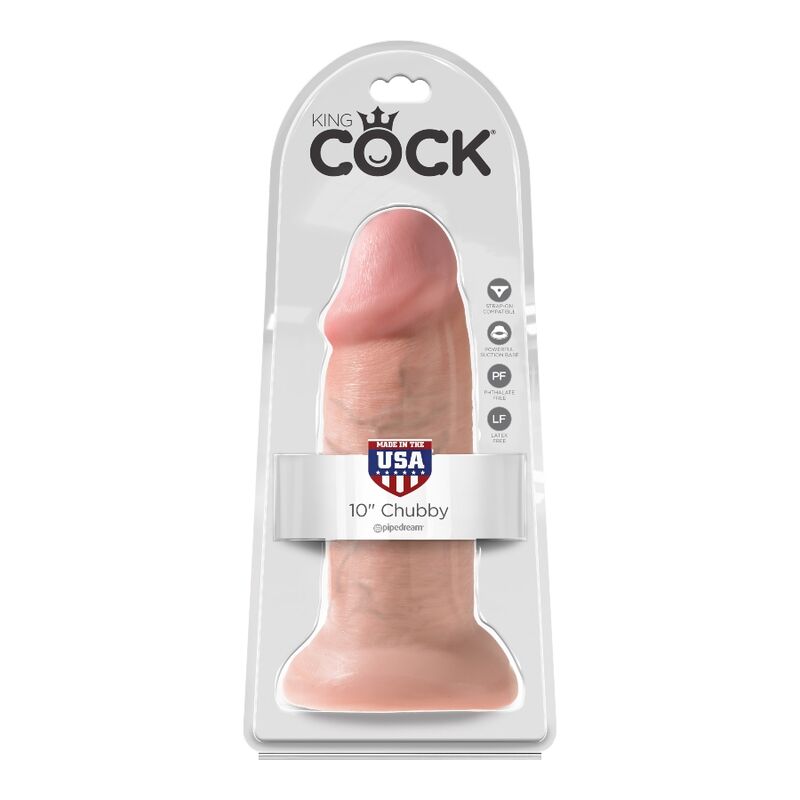 KING COCK - gode réaliste CHUBBY 25.4 cm