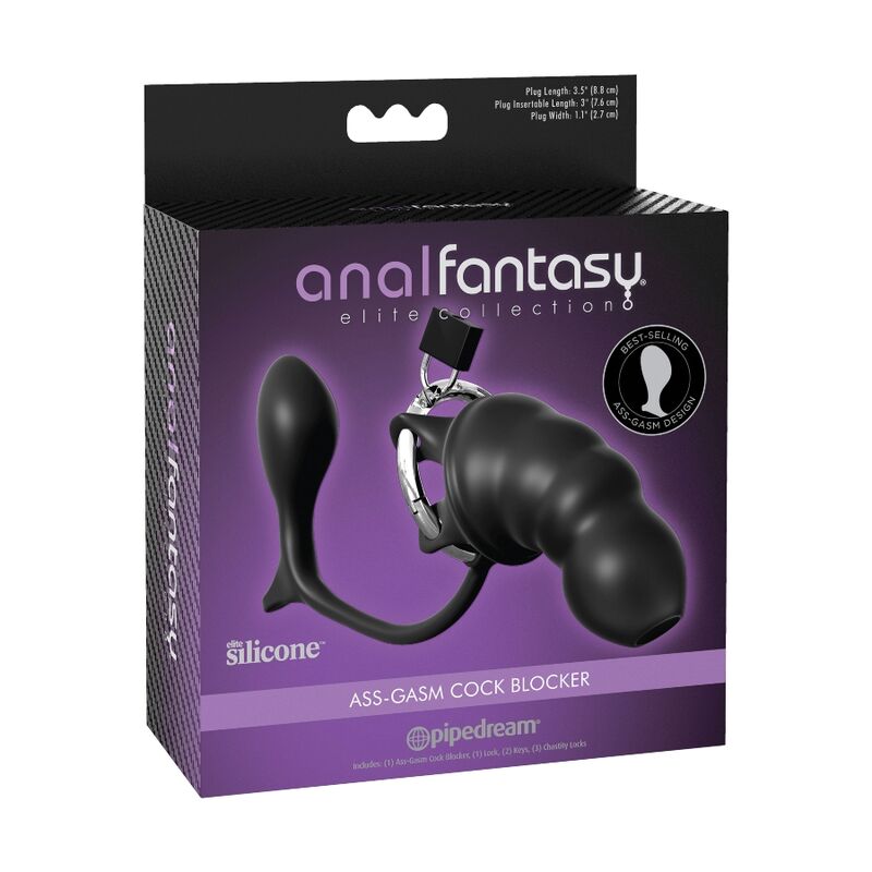 ANAL FANTASY – extenseur de pénis avec plug anal