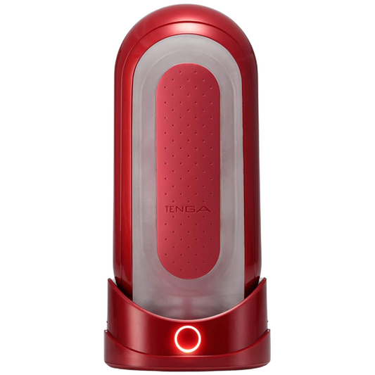 TENGA - FLIP 0 ZERO rouge avec chauffage