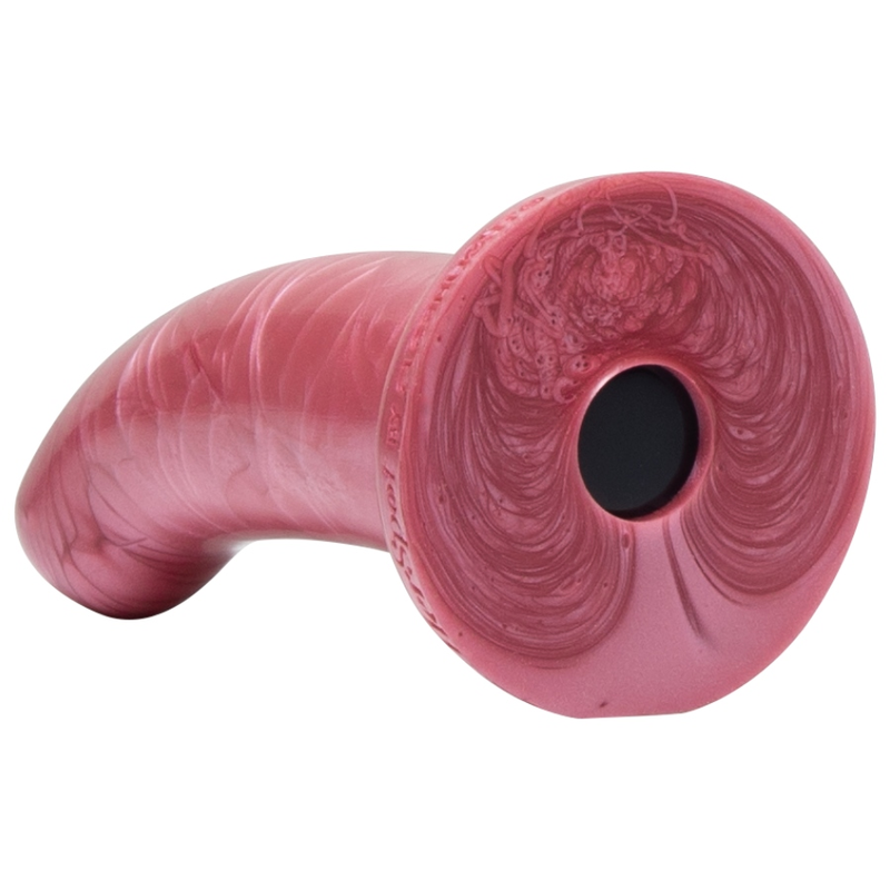 HERSPOT FLESHLIGHT - gode courbé rose doré taille S