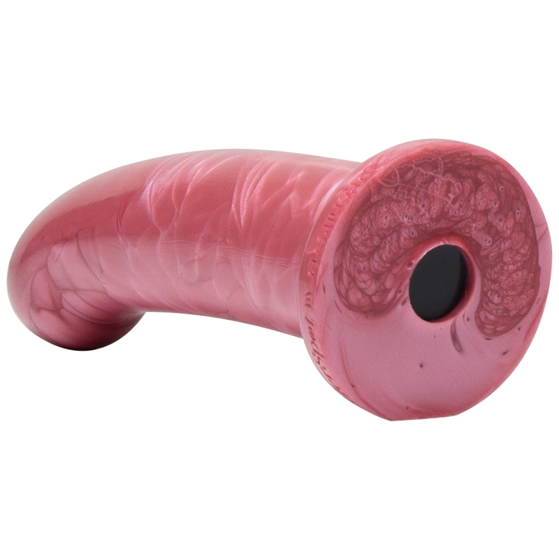 HERSPOT FLESHLIGHT - gode courbé rose doré taille L