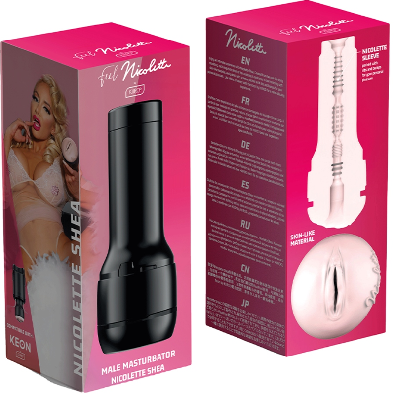 KIIROO - FEEL NICOLETTE SHEA, masturbateur en forme de vagin