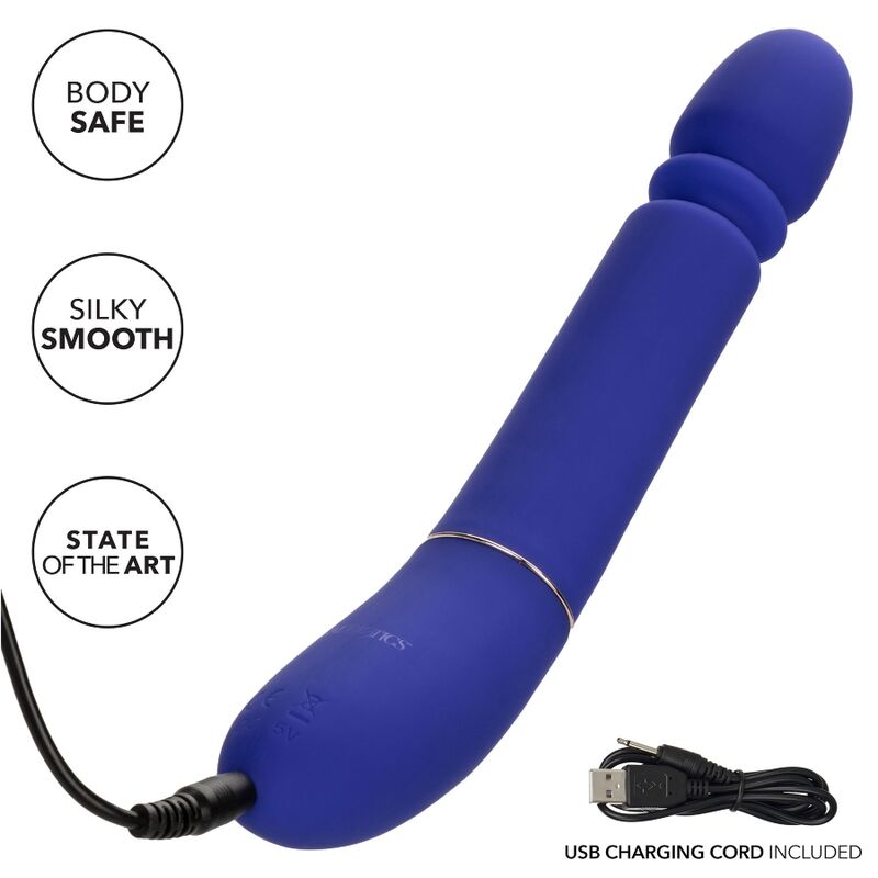 CALEXOTICS - vibromasseur SHAMELESS SLIM THUMPER bleu