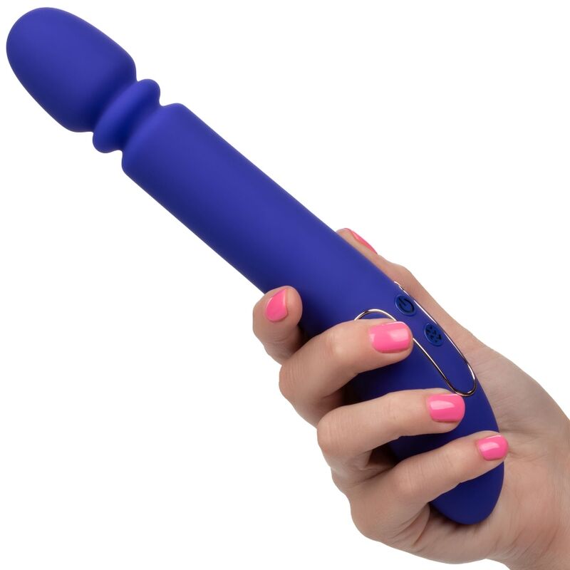 CALEXOTICS - vibromasseur SHAMELESS SLIM THUMPER bleu