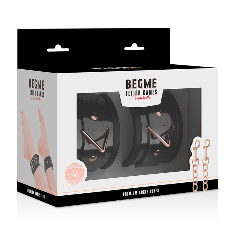 BEGME - BLACK EDITION premium menottes pour chevilles