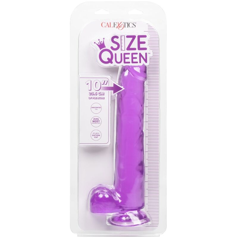 CALEXOTICS - GODE REINE TAILLE VIOLET 25.5 CM