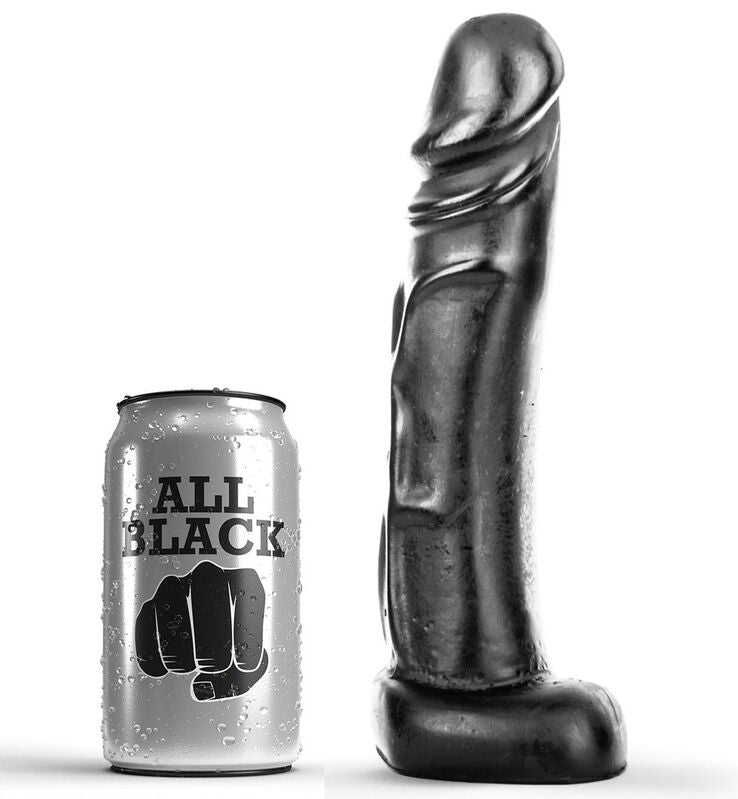 ALL BLACK - gode 22 cm