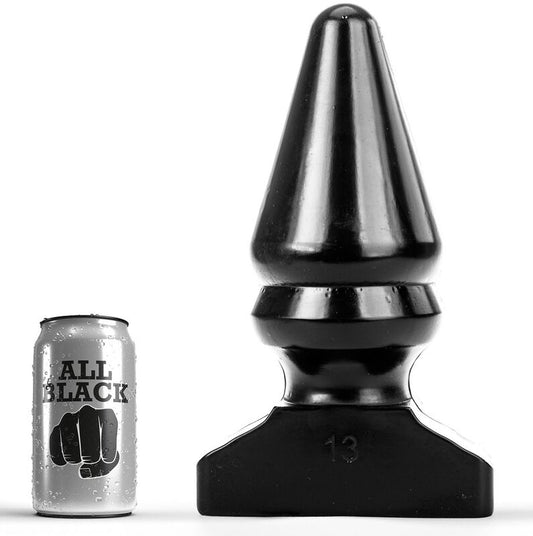 ALL BLACK - plug anal 28,5 cm