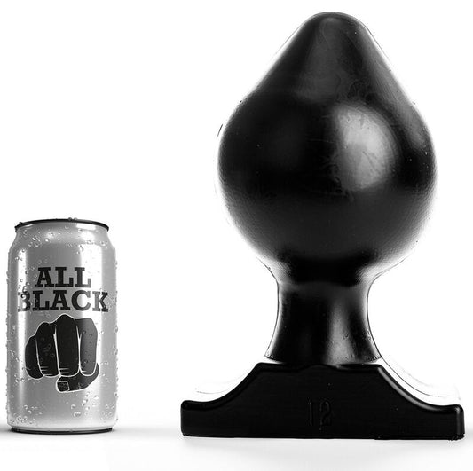 ALL BLACK - plug anal 22,5 cm 12 pouces