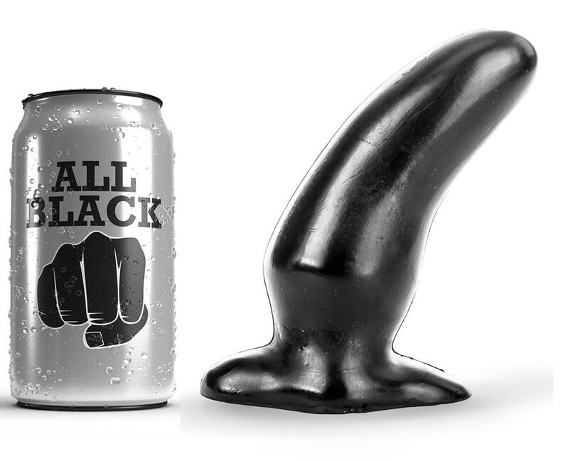 ALL BLACK - plug anal 13 cm