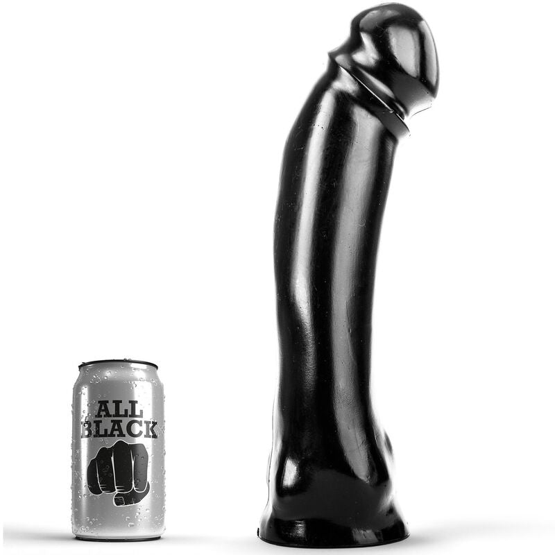 ALL BLACK - gode 33 cm