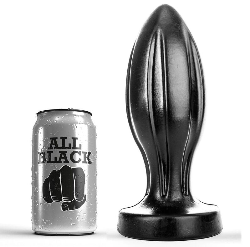 ALL BLACK - plug anal 21 cm