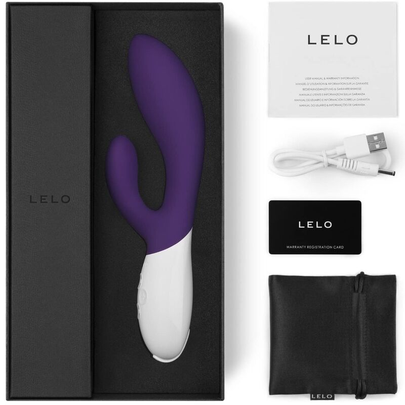 LELO - INA WAVE 2 vibromasseur LUXURY mouvement spécial violet