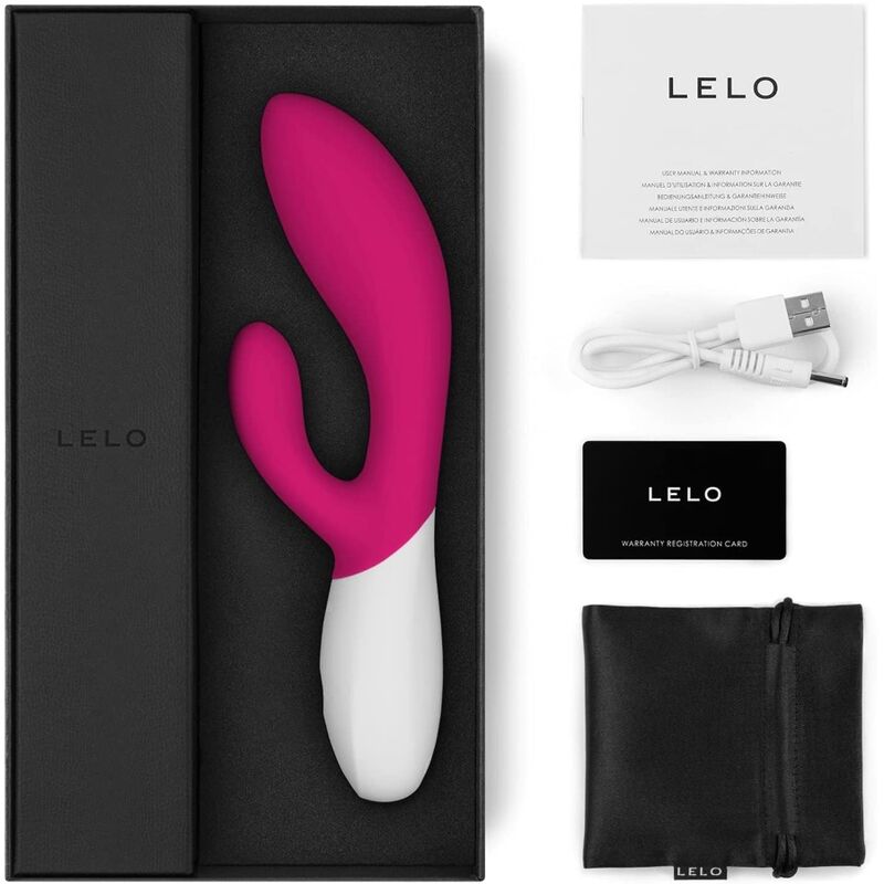 LELO - INA WAVE 2 vibromasseur rose LUXURY mouvement spécial