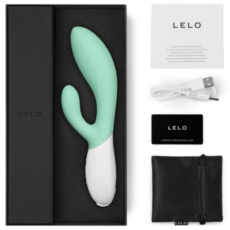 LELO -INA 3 vibromasseur vert lapin