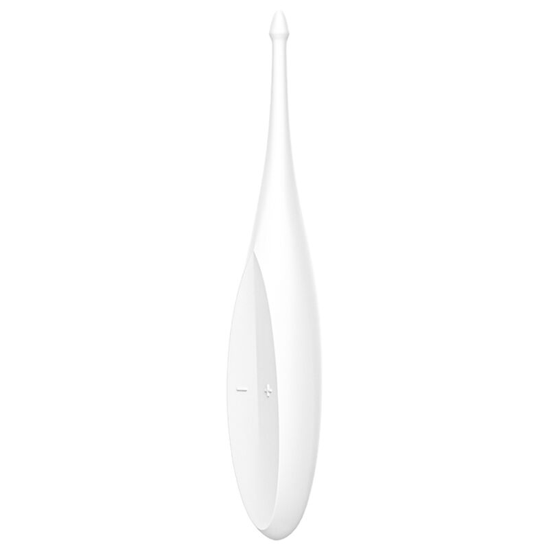 SATISFYER - vibromasseur TWIRLING FUN TIP blanc