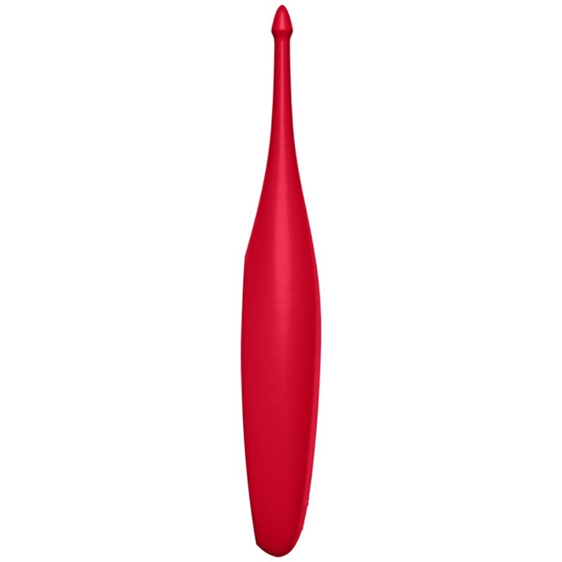 SATISFYER - vibromasseur TWIRLING FUN TIP rouge