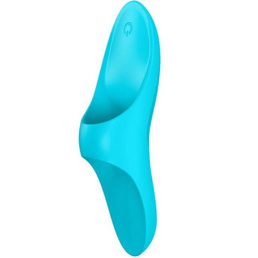 SATISFYER - capuchon de doigt TEASER bleu clair