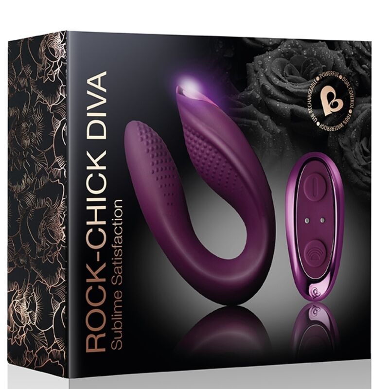 ROCKS-OFF – CHICK DIVA vibromasseur double télécommandé