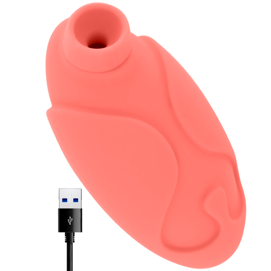 OHMAMA - vibromasseur à air pulsé clitoris orange