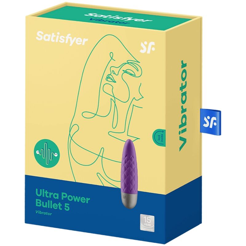 SATISFYER - ULTRA POWER mini vibromasseur 5 violette