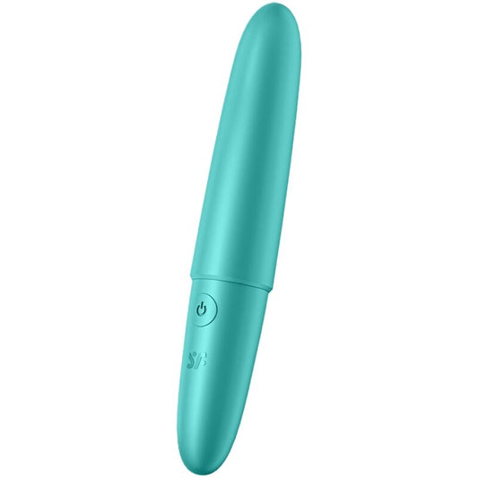 SATISFYER - ULTRA POWER mini vibromasseur 6 turquoise