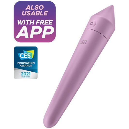 SATISFYER - ULTRA POWER mini vibromasseur 8 violet