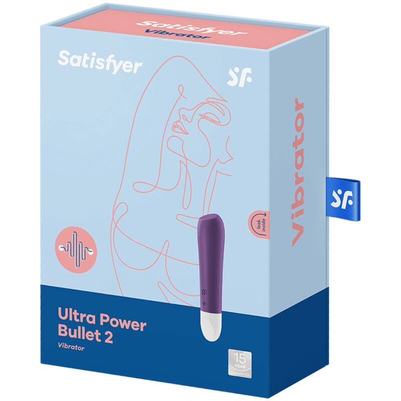 SATISFYER - ULTRA POWER mini vibromasseur 2 violet